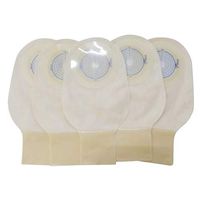 SUPVOX 10PCS Colostomy Bags Disposable One Piece Cut to Fit Ostomy Drainable Bags