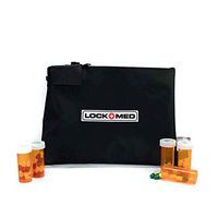 LockMed Medication Pill Bag w/Combination Lock - Large