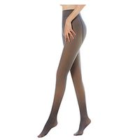 TIFENNY Flawless Legs Fake Translucent Warm Fleece Pantyhose Winter Fashion Slim Stockings Leggings Pants Thin Section