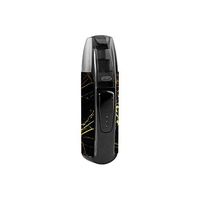 MightySkins Skin Compatible with Justfog Minifit - Black Gold Marble | Protective, Durable, and Unique Vinyl Decal wrap Cover | Easy to Apply, Remove, and Change Styles | Made in The USA