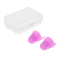 Yuanhaourty 1 Pair Silicone Earplugs Sleep Noise Cancelling Ear Plugs Hearing Protection for Concerts Musicians Motorcycles 5 Colors for You