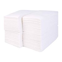 Gmark Linen-Feel Guest Towels – Premium Cloth-Like Paper Hand Napkins, Disposable White Guest Towel (200 Pack) for Kitchen, Bathroom, Weddings or Events GM1059