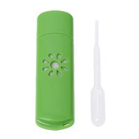 Tebatu USB Car Essential Oil Diffuser Humidifiers, Mini Essential Oil Diffuser for Office Home Spa Yoga 7x2.2cm