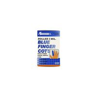 Afassco 5014 Small Blue Finger Cots - 144 / BX