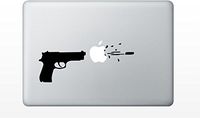 MacBook Gun Shooting Decal Sticker pro air 11 13 15 17
