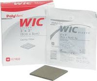 Polymem Wic Silver Cavity Wound Filler 3" X 3" Part No. 1333 (10/box)
