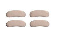 5Pairs Self-Adhesive Snug Back Heel Inserts Shoe Heel Pad Heel Grips Pain Relief Back Heel Pads Liner Cushions Inserts For Too Big Shoes/Loose Shoes Increase Comfort(Beige)