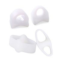 Healifty 2 Pair Toe Separator Big Toe Straightener Bunion Separator Toe Spacer for Pain Relief