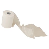 PIXNOR 6"x100YD Tulle Roll Spool Netting Fabric for Wedding Decoration (Creamy white)