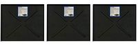 Eastman EZF70486 70486 Dishwasher Pan, 24.5" x 20.5", Black (Pack of 3)