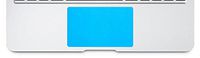 BingoBuy 5 pieces Trackpad Touchpad Area Decorative Cover Skin Protector Sticker for 13.3" Apple Macbook Pro without retina display model No. A1278 (Shimmery light blue)