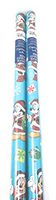 P2P Christmas Holiday Disney Mickey and Minnie Claus Gift Wrap Wrapping Paper (Bonus: Canzonet Exclusive Gift Tags) ~ Seasonal Winter Birthday Wrap Paper ~ (1) 20 Feet Roll of Decorative Bliss