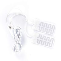 Havota Electric Heating Pads - B Strap Jet Arthritis Thermal Automatic Pads Cramps Neck - 1 Pair 3.7V 5V Usb Heated Gloves Pad Luva Calefaccion Guantes Electric Heater Carbon Fiber Cloth 5