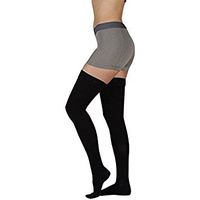 Juzo 2002 30-40 mmHg Soft Short Thigh High Stocking-Size II-Beige