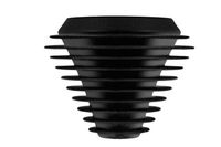 Tech Universal Cleaning Plugs+Caps BPerfect for Cleaning, Storage, and Odor Proofing Glass Water Pipes/Rigs and More - (Black) (1 Large)