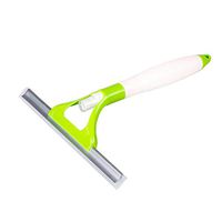 Window Shower Glass Squeegee with Spray Water All Purpose Squeegee Cleaning Kit (Green)