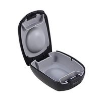 Healifty Hearing Aid Case Small Waterproof Portable Hearing Aid Hard Storage Case (Black)