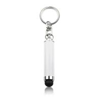 iPad 2 Stylus Pen, BoxWave [Bullet Capacitive Stylus] Mini Stylus Pen with Keyring Loop for Apple iPad 2 - Metallic Silver