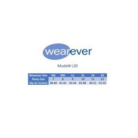 6-Pack Women's Nylon Regular Absorbency Incontinence Panties Ivory XL (Fits Hip 45-48)