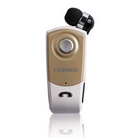 Fineblue FA960 Wireless Headphone with Volume Control dependable Earphone Noise Cancelling Earbuds for Gym Running Travel (Gold)