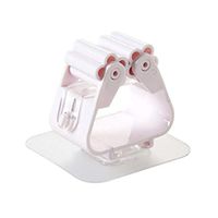 2 Pcs Mop and Broom Holder Self Adhesive Hook Wall Mounted Handle Storage Rack & Organizer