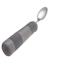 Weighted Teaspoon with Wide Rubber Handle