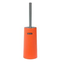 George Jimmy Home/Hotel Toilet Brushes with Tall Bowl Holder - Orange