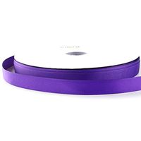 XKSIKjian's Gift Wrapping Supplies, 100 Yards Satin Ribbon Packing Card Christmas Craft Wedding Festival Birthday Party DIY Gift Wrap Decor - Dark Purple