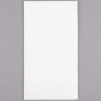 BWS White Linen-Feel 1/8 Fold Dinner Napkin, Case of 800