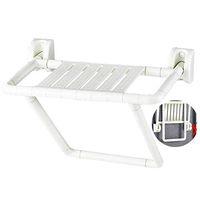 RDMZ Wall-Mounted Drop-Leaf Stool Foldable Shower Seating Chair Folding Bath Seat