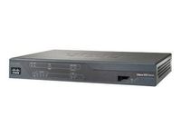 Cisco 881 Ethernet Security - router - desktop