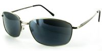 Seagulls Metal Frame Full Reading Sunglasses (Not a Bifocal) for Youthful and Active Men and Women (Gunmetal +1.50)