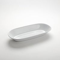 American Metalcraft MLRS16 Oblong Melamine Bowl, 16-7/8" Length, 8-1/4" Width, 2-3/8" Height