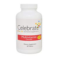 Celebrate Multivitamin Chewable - Pineapple Strawberry - 60 Count