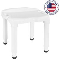 Vaunn Medical Spa Bathtub Shower Chair Heavy Duty Bath Seat Bench (Tool-Free Assembly)