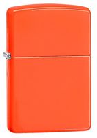 Zippo Neon Orange Pocket Lighter