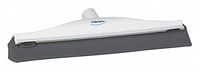 Vikan 16"W Straight TPE Rubber Ceiling Squeegee Without Handle, White White 77165-1 Each