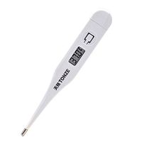 UNEEI Digital Thermometer, Body Temperature by Oral, Rectal & Underarm-Clinical Professional Thermometer Rapidly Tests Fever for Baby, Child, Adult & Pet (White Color)