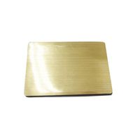 Wallet Size Magnetic Phone Book, 3.50" x 2.50", Gold, 2 Count (MG108)