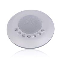 YCKZZR Noise Machine, 20 Soothing Sound Sleep Treatments and Adjustable Night Light, Timed Sleep Sound Machine,USB Output Charger or Battery Powered for Baby Adult(Without Battery)