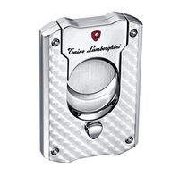 Tonino Lamborghini TNF002016 Stainless Steel Engine Turned Pattern cigar cutter