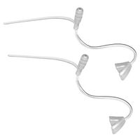 Tweak Hearing Replacement Tubes for Tweak Focus+T and TweakConnect Hearing Amplifiers (Large (3B) Right, Sleeve Tip)
