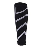 Liobaba One Pair Running Training Leg Sleeves Calf Support Graduated Compression Leg Sleeve Sports Socks Outdoor Exercise