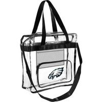FOCO Philadelphia Eagles NFL Clear HIGH END Messenger Bag
