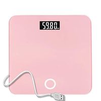 Digital Weight Bathroom Scales, 30cm × 30cm Wider Platform, Backlit Display, with Depressed Art Weighing Scale CQOZ (Color : B)