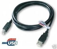 iMBAPrice High Speed USB 2.0 Printer Cable A to B for for HP, Canon, Lexmark, Epson, Dell, Samsung, Brother, Fujitsu, Hitachi, Zebra Thermal Technologies, Hewlett Packard (6 Ft, Black)