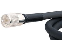 55 Foot PL-259 Male MILSPEC RG-213 coaxial Cable for Ham and CB Radio Transmission Antenna Line GMRS Repeater and Base M17/163A RG-213/U Coaxial Cable Made in The U.S.A.