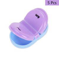 Vakiko Portable Daily Pill Boxes Organiser (Twice-A-Day), for Purse and Pockets to Hold Supplements and Medication (5 Pcs)