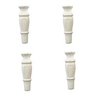 4 Solid Wood Furniture Support Feet, Strong Load, Healthy and Environmentally Friendly