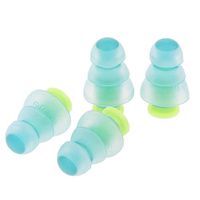 Silicone Earplugs/Soundproof Foam Ear Protection Reusable Earmuffs/Noise Reduction Ear Hearing Protection Pad